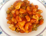 Foto del paso 5 de la receta: Pasta con salsa de tomate y pollo
