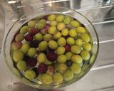 Foto del paso 4 de la receta: Aceitunas de mesa en salmuera con aliño casero
