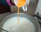 A picture of step 3 of Fruits with custard#breakfastquickfix#jikonichallenge.