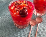 عکس مرحله 4 از دستور پارافه هلو و ژله