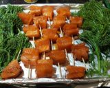 A picture of step 8 of Teriyaki Salmon Bites.