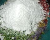 A picture of step 2 of Veg Manchurian fried Rice.