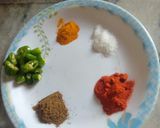 A picture of step 1 of Red masoor dal.