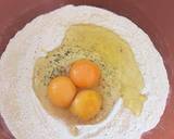 Gaufres salées à l’avocat étape de la recette 2 photo