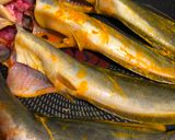 Gambar langkah 2 resipi Ikan keli bakar.