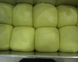 Foto langkah ke 4 dari resep Roti sobek pandan lembut No Mixer 👍.
