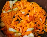 Foto del paso 3 de la receta: Camarones salteados con verduras