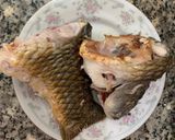 Hình bước làm 2 của món Cá chép om dưa