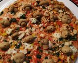 🎃Grusel-Pizza Idee zu 👻☠️🦇Halloween Rezeptschritt 5 Foto