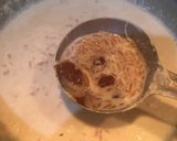A picture of step 6 of Payesh / Kheer.