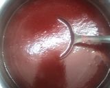 A picture of step 3 of Beetroot Mint Soup.