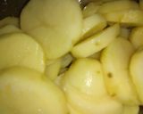 A picture of step 1 of Tukk(aloo fry).