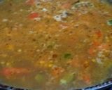 A picture of step 3 of Upma.