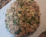 Foto del paso 3 de la receta: Hamburguesas de pollo y espinacas con queso