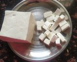 A picture of step 3 of Navratri salad.