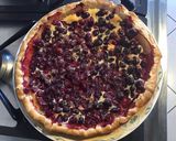 Une image de l'étape 12 de Tarte aux cranberries fraîches et citron jaune de Sicile.