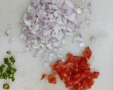 A picture of step 1 of Stuffed Besan Chilla.