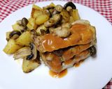 Fokhagymás sertéscomb paradicsommártással 🧄🍅 recept fázis 5 fotója