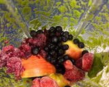 A picture of step 2 of Berry Smoothie with Avocado.