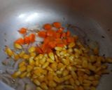 A picture of step 2 of Shortcut Soya Chunks Biryani.