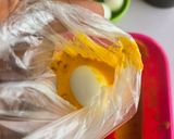 A picture of step 3 of Okpa & Egg (Bambara Nut Pudding): Nigeria's Original Street Food Wrap.