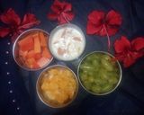 मिक्स फ्रूट मिल्क शेक (mix fruit milk shake recipe in Hindi) रेसिपी चरण 4 फोटो