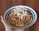 Foto langkah ke 5 dari resep Spaghetti Daging Pedas.