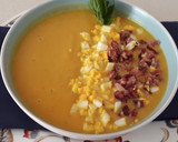 Foto del paso 4 de la receta: Crema de calabaza con naranja