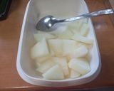 Foto del paso 1 de la receta: 303. Mousse de melón con hierbabuena