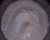 A picture of step 1 of Tri colour instant Dhokla.