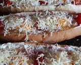 Une image de l'étape 4 de Pain'zza : pizza baguette.
