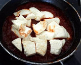 Foto del paso 5 de la receta: Queso frito con tomate 🧀🍅