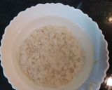 A picture of step 1 of Poha (flatten rice) croquettes.