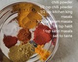 A picture of step 5 of Corn Ragda Pakwaan.