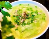 Hình bước làm 3 của món Canh Dưa Hường Nấu Thịt