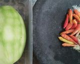 Foto langkah ke 1 dari resep 11. Sambal Trasi Mangga muda (Pencit).