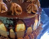 Foto langkah ke 11 dari resep Triple Chocolate Mouse Cake.