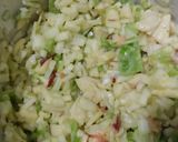 Foto del paso 5 de la receta: Ensalada fresca de pepino, manzana y tomate verde🍏🧅🍅🥒🥙🥗