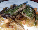 Foto del paso 4 de la receta: Hígado de cordero en salsa pesto
