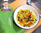 Foto langkah ke 8 dari resep Pepes Tahu Jamur Vegan alaMetut 👩‍🍳.