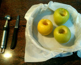 Foto del paso 1 de la receta: Manzanas asadas con miel y canela