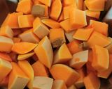 Une image de l'étape 1 de Purée de butternut à l'ail des ours au Cook Expert.