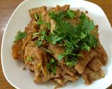 Hình bước làm 5 của món Sườn chay kho sả