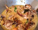 Foto langkah ke 7 dari resep Ayam Lodho Panggang (Ayam Ingkung) dan tips detail.