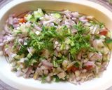Hình bước làm 4 của món Salad trộn kiểu Địa Trung Hải (Tabbouleh)