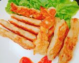 Hình bước làm 2 của món Bánh quẩy chiên