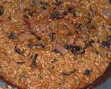 Foto del paso 11 de la receta: Arroz de Presa Ibérica con Trompetas de la Muerte