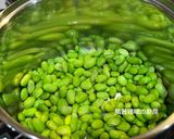 A picture of step 4 of Edamame, Corn, and Egg Stir-Fry.