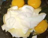 A picture of step 5 of Goat Cheese, potato and onion tart.