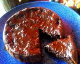 A picture of step 6 of Cardmom espresso choco cake.
